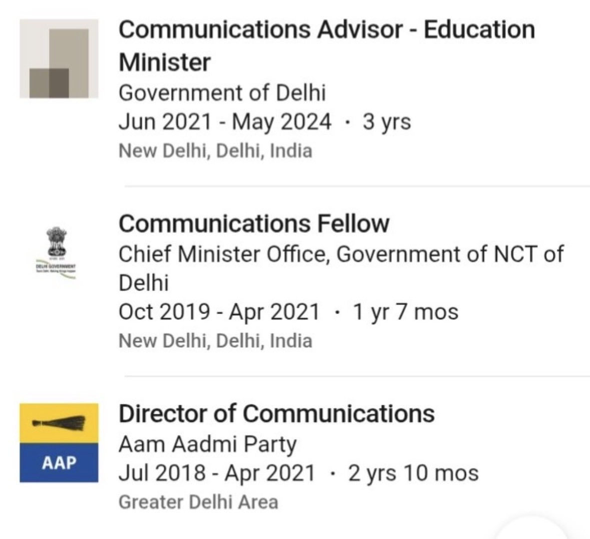 iavantikapandey's tweet photo. Checked the Cockroach Janta Party page. Its following list had only two accounts and one of them was Aapiya Arpit Sharma. Then I searched about the founder, Abhijeet Dipke he’s also an Aapiya who even deleted his LinkedIn account

CJP honestly looks like another AAP-backed scam https://t.co/HXumJ0o7sx
