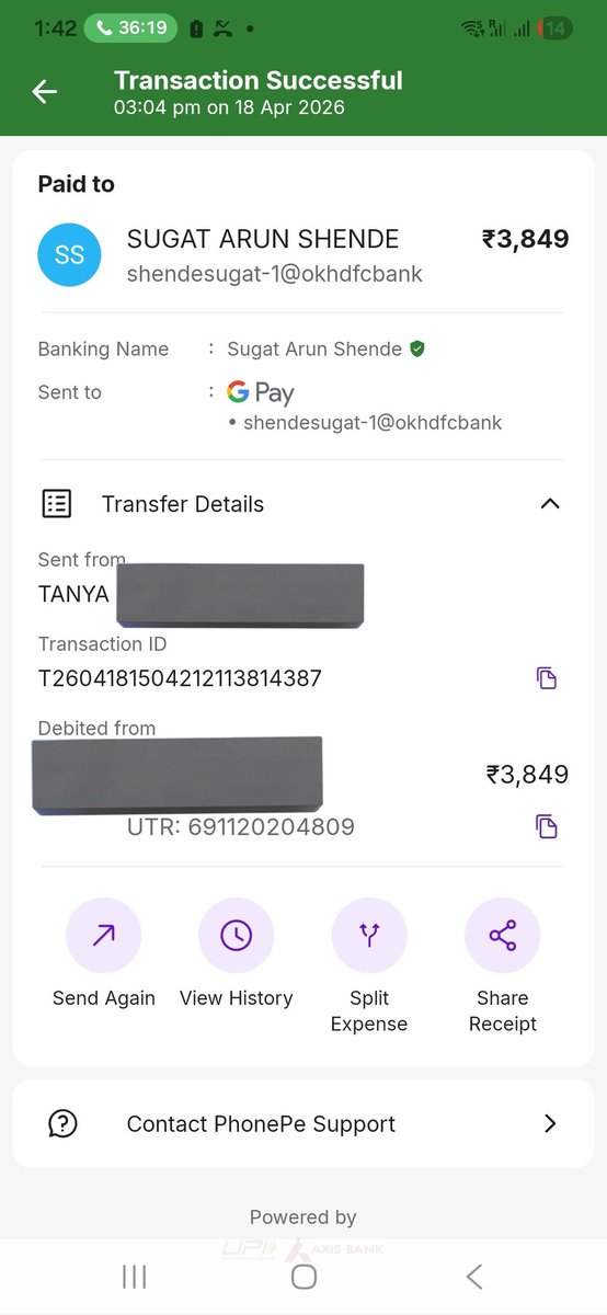 kaala_coat's tweet photo. @MyntraSupport @myntra refuses to update the status of my products as delivered even after their own delivery agent Sugat Shende delivered then to me. All they do is reply saying we have escalated the matter with our desk! Going on since 12 April! https://t.co/C6ebJtXI8e