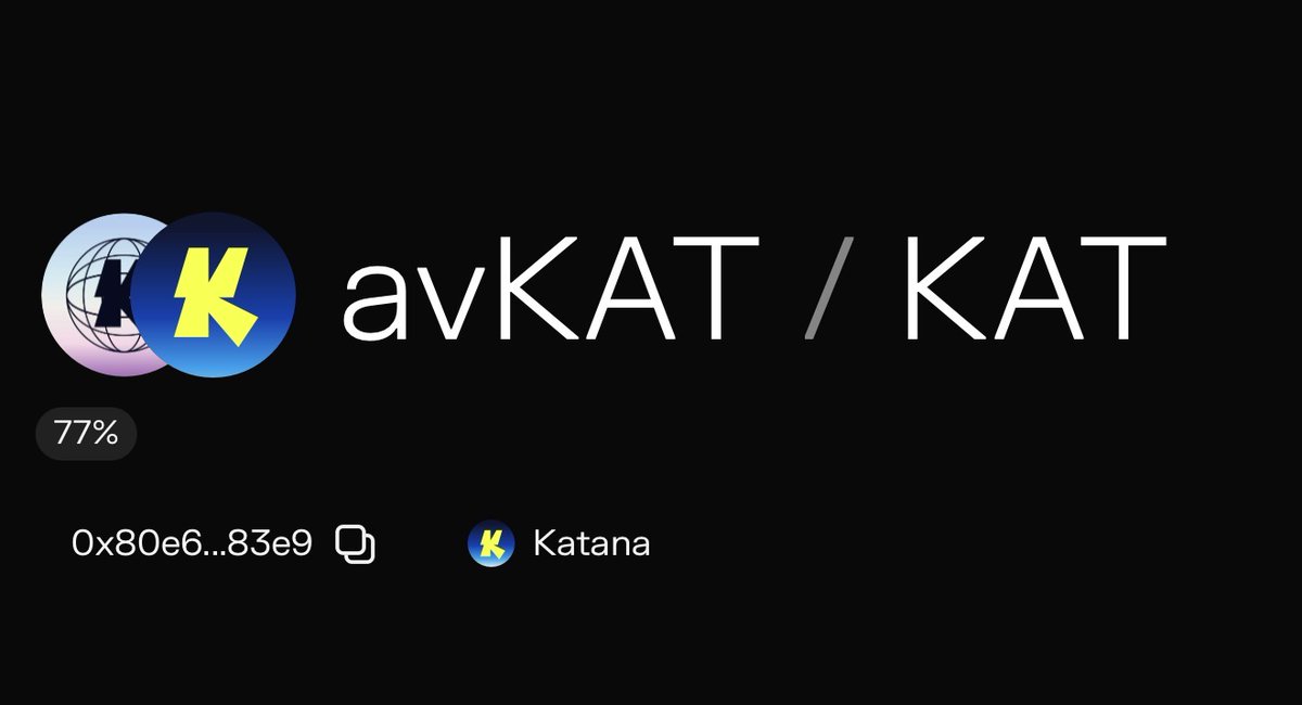 Katana ⚔️ tweet media