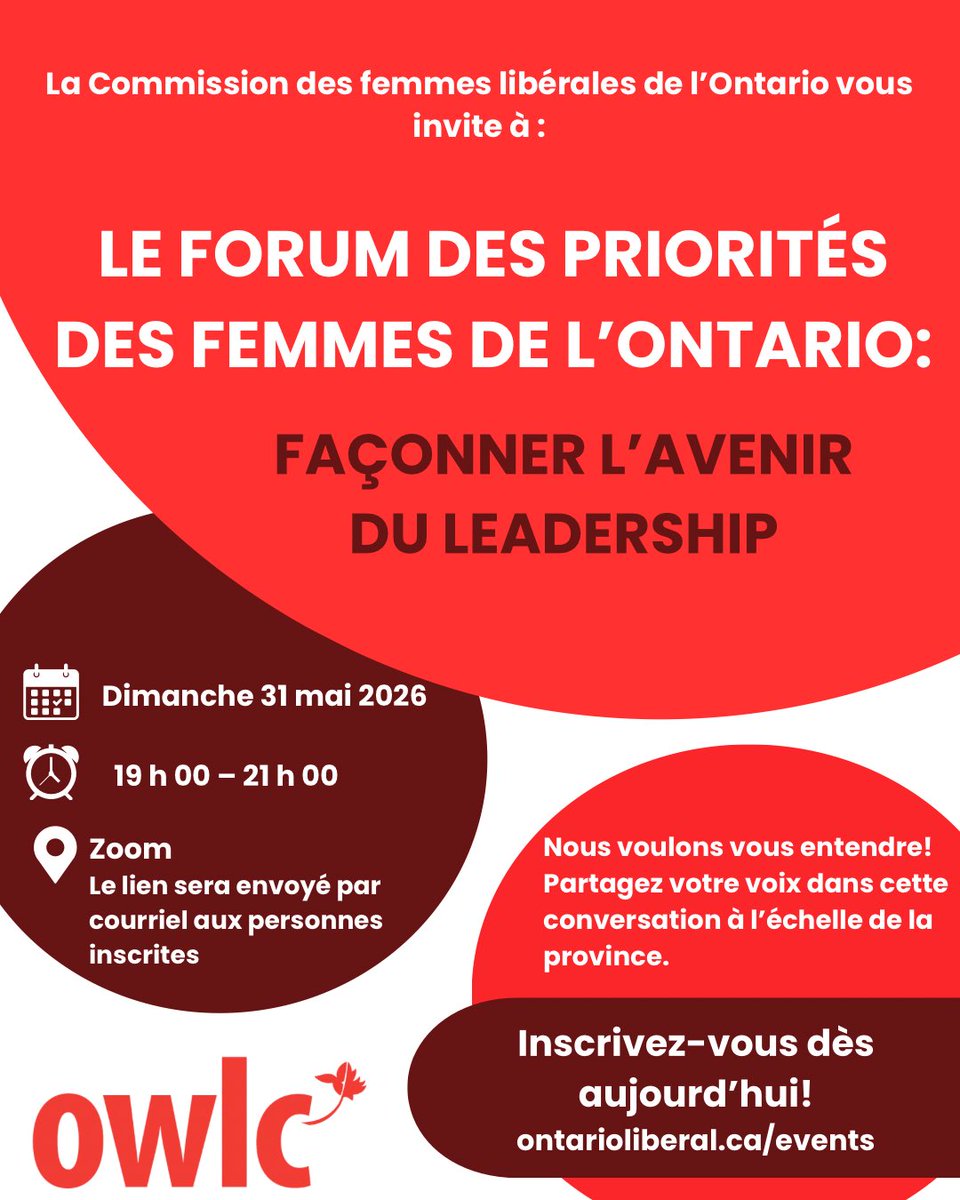 Ontario Women’s Liberal Commission tweet media