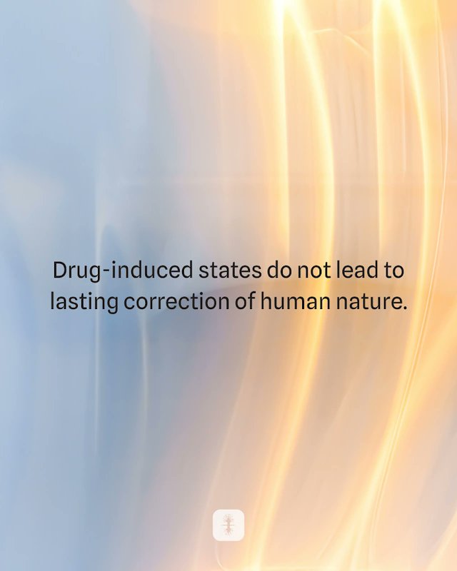 Kabbalahinfo's tweet photo. Maybe the purpose of my life is different than I imagine?
https://t.co/llauGBRl4d

Drug-induced states may create powerful sensations or temporary insights, but they do not bring lasting correction of human nature. Real transformation comes through inner work—rising above egoism toward love, connection, and mutual responsibility.