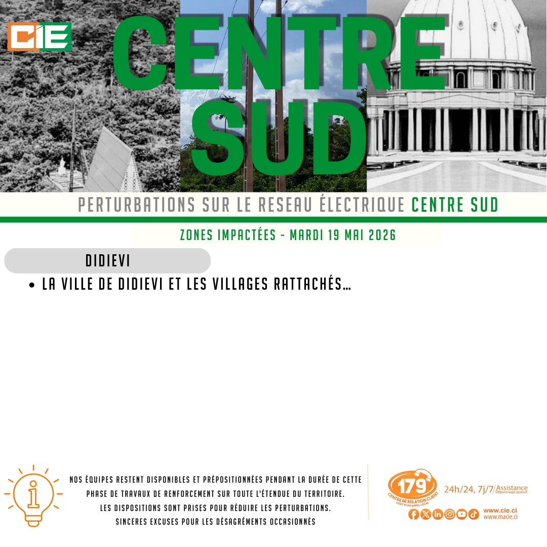 CIEofficiel's tweet photo. #InfosReseaux
#CentreSud https://t.co/LpXmn7XPHv