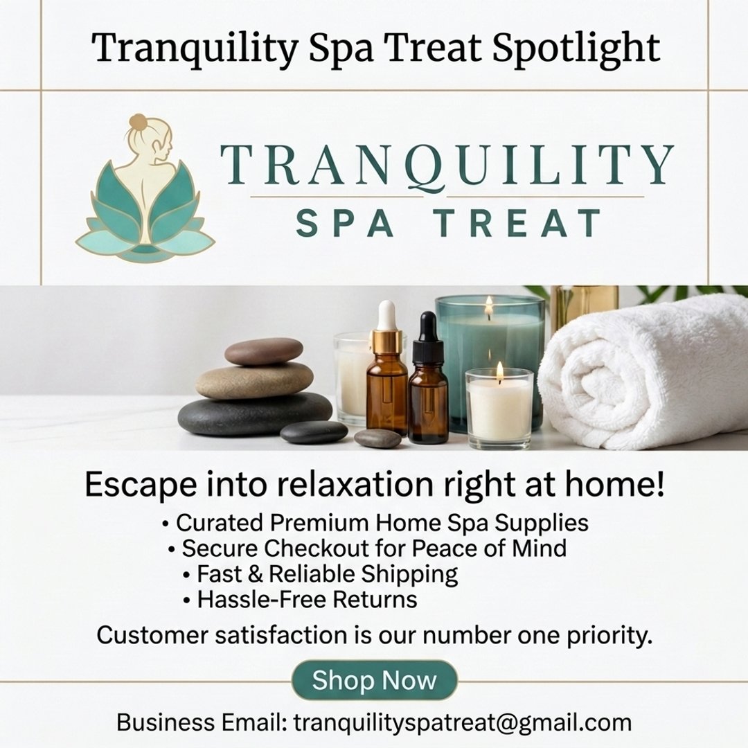 TranSpaTreat's tweet photo. Customer satisfaction is our number one priority, which is why we focus on premium picks, secure checkout, fast &amp; reliable shipping, and hassle-free returns—shop now. #ShopSmall #HomeSpa #WellnessShop #SecureCheckout #FastShipping #SelfCareEssentials #ShopNow https://t.co/0kUQhAy91v