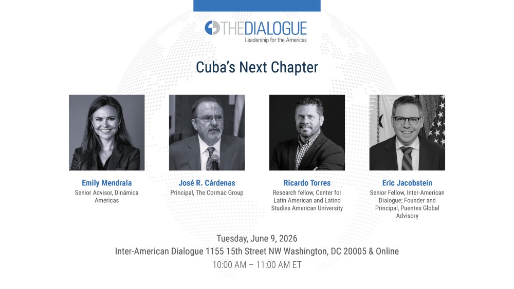 The Inter-American Dialogue tweet media