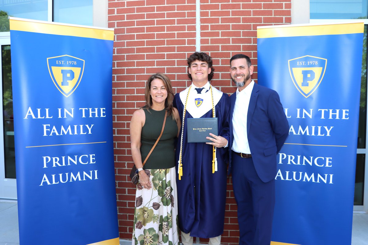 PACSWolverines's tweet photo. A meaningful highlight of Prince’s graduation day is the return of alumni who come to celebrate siblings and family members as they join the Prince Alumni Association. This year, more than 20 graduates in the Class of 2026 follow in the footsteps of family members who previously graduated from Prince. We are proud to welcome them into the Prince Alumni Family!  #pacsclassof2026 #pacsalumni

Click here to see all of the "All in the Family" Prince Alumni pictures from graduation day: https://t.co/0k9JpbuwAQ