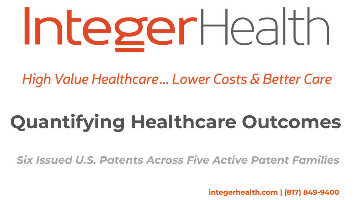 ScottRoloff's tweet photo. Two doctors. Same diagnosis. Same procedure.

One gets the patient better faster at a lower total cost. The other does not.

Conventional healthcare metrics cannot tell you which is which ‒ because they measure process, not outcome.

IntegerHealth's patented analytics can.

We identify the highest-outcome providers in any network ‒ so employers, insurers and health systems can steer patients toward care that actually works.

👉 https://t.co/DJkS60X9T2
#ProviderQuality #ValueBasedCare #HealthTech #OutcomesMeasurement #HealthcareAnalytics #NarrowNetworks