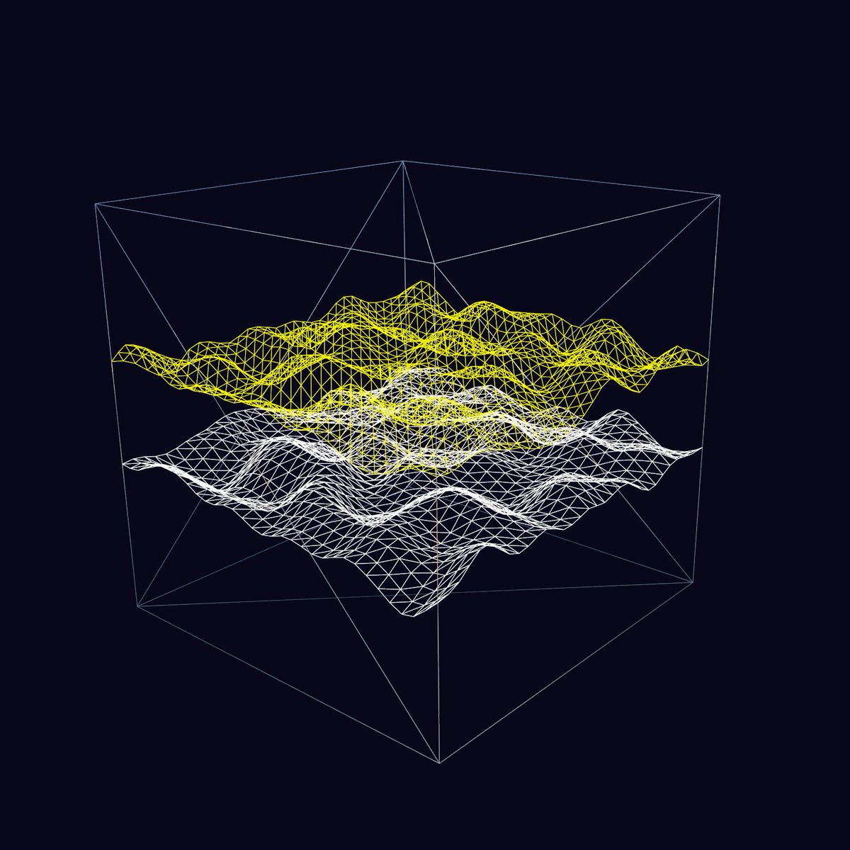 Minenat69's tweet photo. Currently debugging heightfield's PhysX collider integration to the engine. The visuals were cool so I'm sharing them, and that's the thing I love with graphics programming : even though the results are wrong, they still look cool asf. #solodev #gamedev #indiedev #3dart https://t.co/oHTInbYFY5
