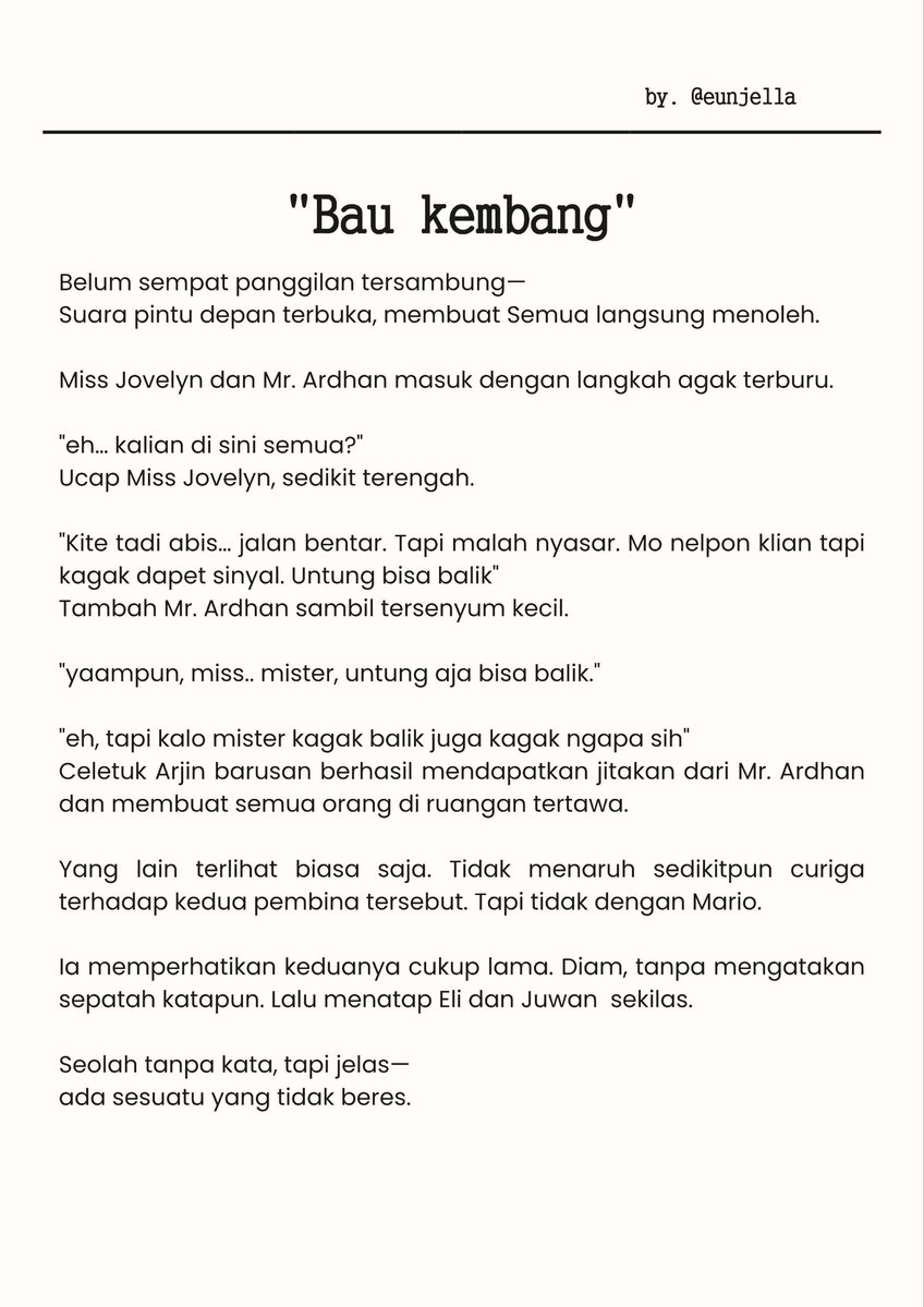 JELLA 🕵🏻♀️ │ au anak gang kuncup tweet media