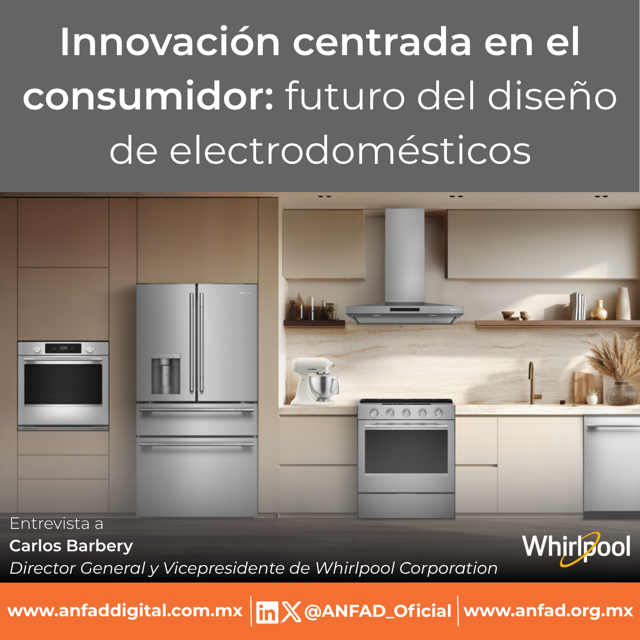 ANFAD_Oficial's tweet photo. 🔍📲 Interesante entrevista con Carlos Barbery de @WhirlpoolMX acerca de la innovación en el desarrollo de electrodomésticos y la importancia de escuchar al consumidor, sólo en Revista ANFAD Digital.✍️🔗 https://t.co/hoyBhdrCEO

@WhirlpoolMX @ANFAD_Oficial https://t.co/zJaiQQPzuk