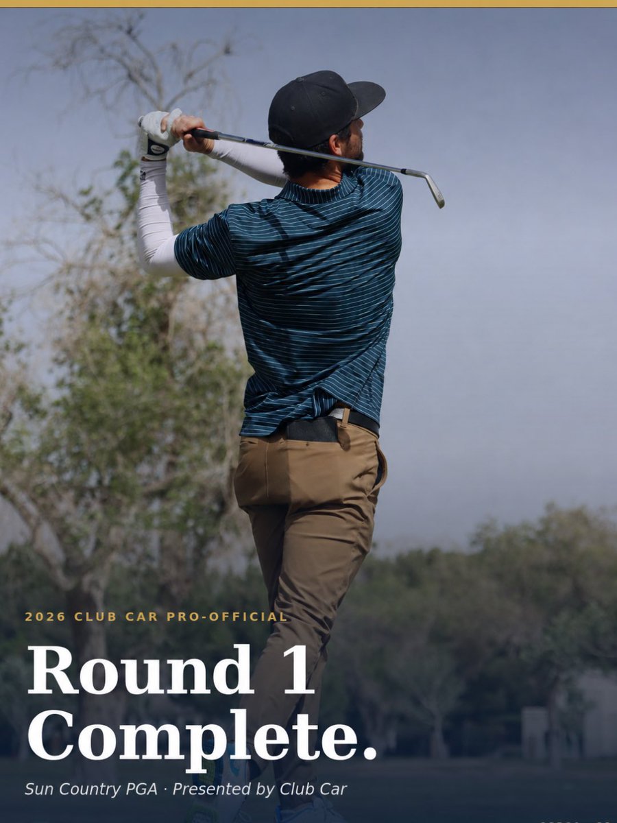 SunCountryGolf's tweet photo. Sun Country PGA Club Car Pro-Official round 2 has begun. Click the link in our bio to follow along! https://t.co/qoeaKKA1od