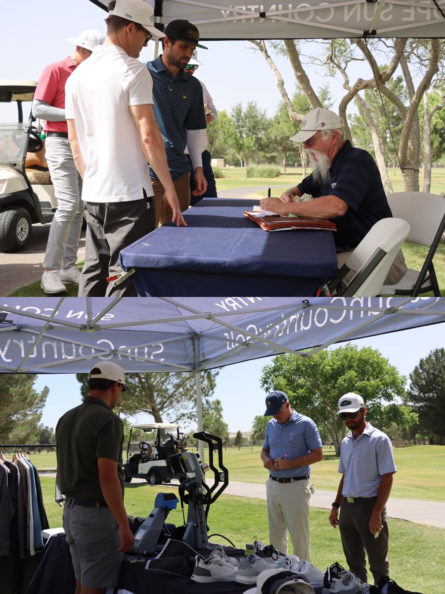SunCountryGolf's tweet photo. Sun Country PGA Club Car Pro-Official round 2 has begun. Click the link in our bio to follow along! https://t.co/qoeaKKA1od