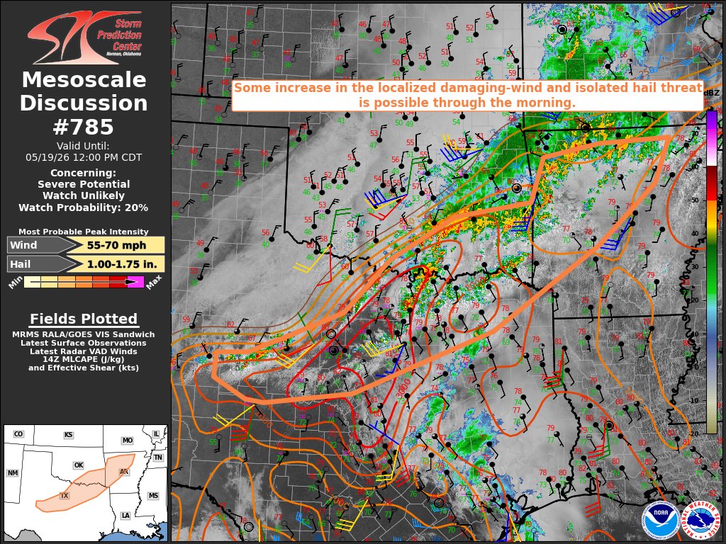 NWS Storm Prediction Center tweet media