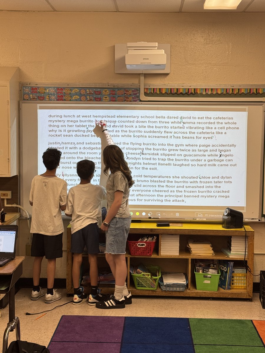 WhufsdRams's tweet photo. Learning looks different every day at @WHGWashington — and that's exactly the point. 🖤💛

This week: rooftop climate engineering. Debating real laws for 2026. Students marking up writing side-by-side on the board. Growth happening in every single room. https://t.co/mmesmaxqNQ