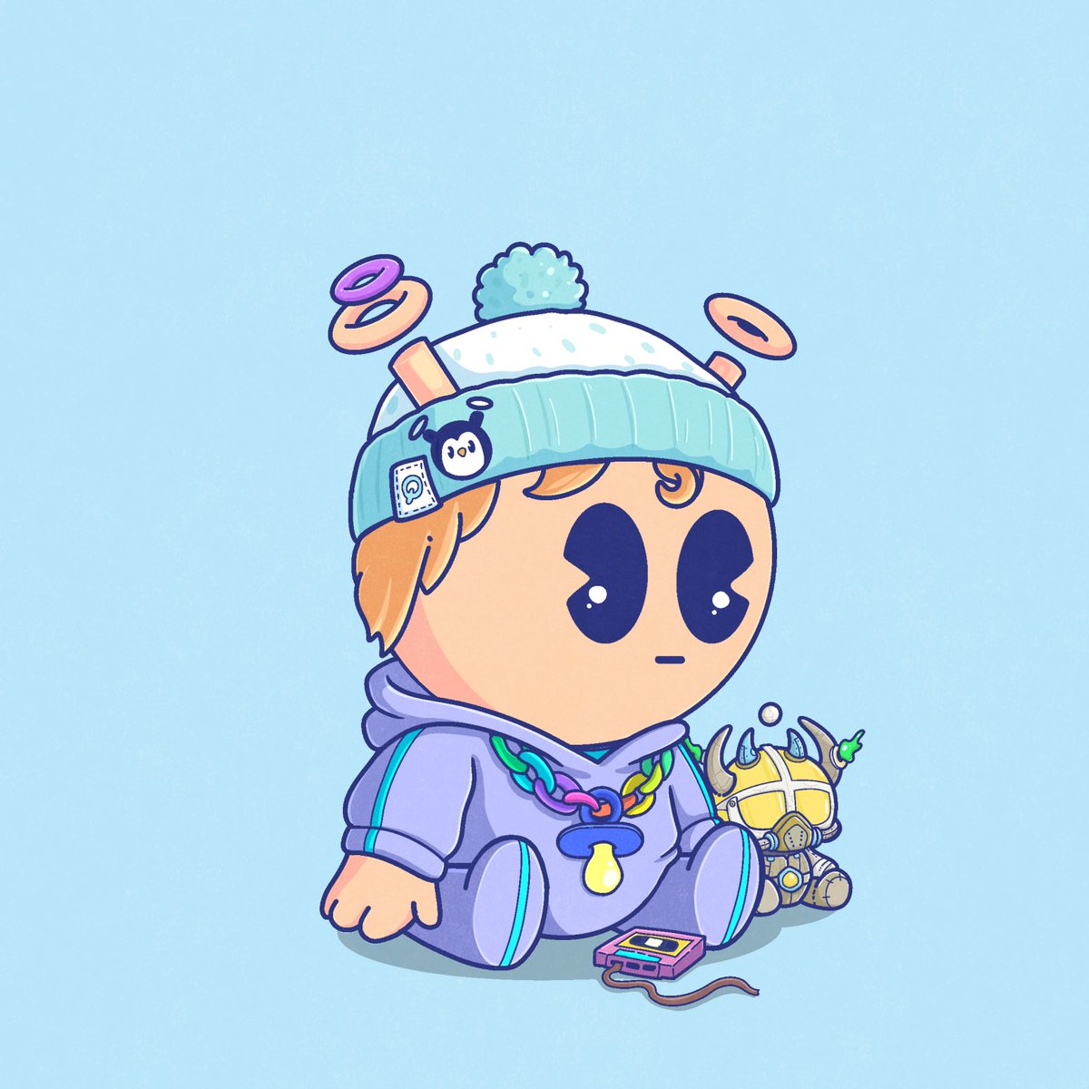 jpgKenny's tweet photo. Less than two weeks ago I rejoined the @quirkiesnft community with a INX. 🦑 

Today I upgraded to owning an OG thanks to the legends @RealPapii and @LivApe. 🐐 https://t.co/1jOfR87h5Z
