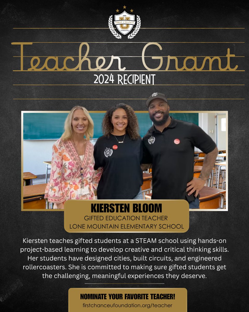 First Chance U. Foundation tweet media