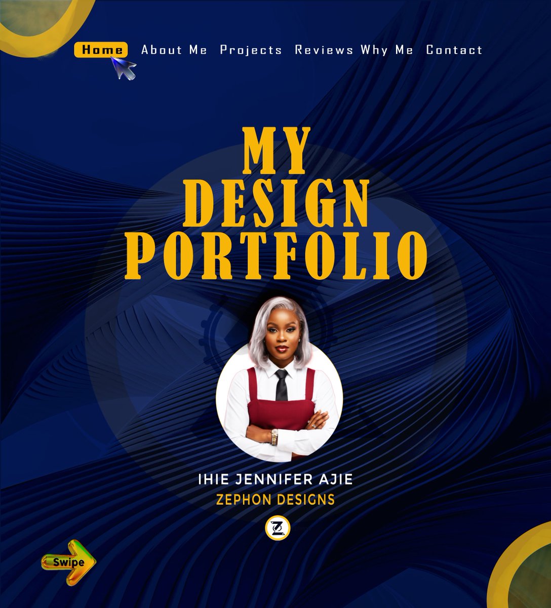 Zephon_G's tweet photo. This portfolio is more than a collection of designs; it represents growth, consistency, continuous learning, creativity &amp; the courage to keep improving. Every project reflects my dedication to creating solutions that connect &amp; deliver real impact.
Grateful for every opportunity. https://t.co/OTb5Jns2xc