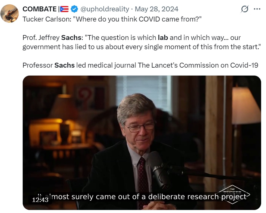 mapperdan's tweet photo. @denisrancourt Acceptable "lively debate" : the pronouncements of shock therapy economist and sustainability pitchman Jeffrey Sachs. https://t.co/bTrxBApblD
