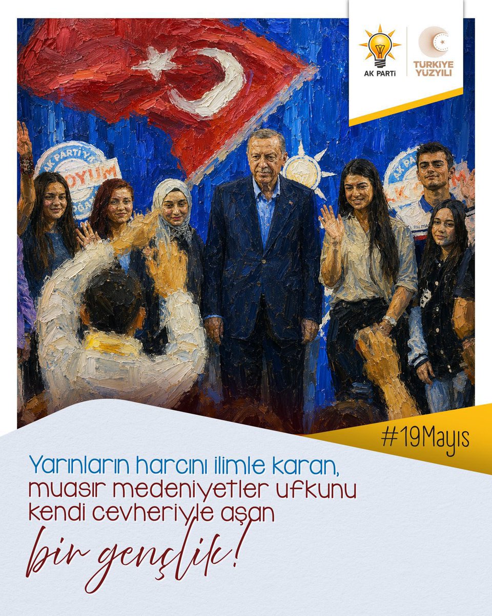 Akpartiislahiye's tweet photo. #19Mayıs https://t.co/71IuwI315C
