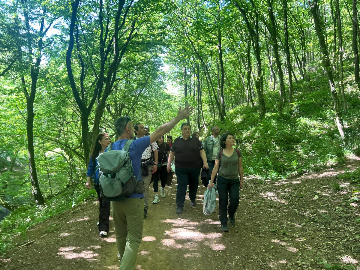 tursaborgtr's tweet photo. TÜRSAB Doğa, Macera ve Kültür Turizmi İhtisas Başkanlıkları organizasyonunda, 19 Mayıs Atatürk’ü Anma, Gençlik ve Spor Bayramı kapsamında Belgrad Ormanı’nda yarım günlük bir Bilgilendirme gezisi düzenlendi.

Bahçeköy’den başlayan program, Topuzlu Bendi ve Valide Sultan Bendi rotasında yürüyüş ve bilgilendirmeler eşliğinde gerçekleştirildi. Etkinlikte katılımcılar, bölgenin doğal ve tarihi mirasını yakından tanıma fırsatı buldu.

Program kapsamında Doğa ve Macera Turizmi İhtisas Başkanımız Mikayil Köroğlu doğa ve macera turizmine ilişkin değerlendirmelerde bulunurken, Kültür Turizmi İhtisas Başkanımız Hakan Çokgezen ise Belgrad Ormanı’nın tarihi su yapıları ve kültürel mirası hakkında bilgi paylaşımlarında bulundu.

Etkinlik, doğa, tarih ve kültür turizmini aynı rotada buluşturarak katılımcılara hem bilgilendirici hem de keyifli bir deneyim sundu.