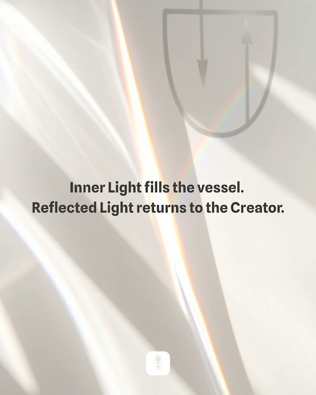 Kabbalahinfo's tweet photo. Want to discover more of life?
https://t.co/qHCYtqlnsi

Inner Light fills the vessel according to its equivalence with the Creator. Reflected Light is the soul’s response—the desire to bestow back, to rise above self-interest and return in love. https://t.co/0chm1w5MRZ