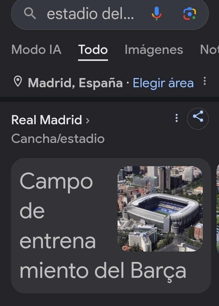 kevindluffy_200's tweet photo. Pero que jajaja, solo puse el estadio del madrid y me salió esto, 100% no está editado https://t.co/guIl1ssIKh