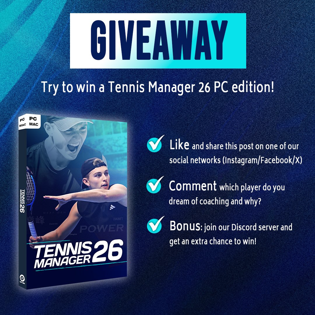 Tennis Manager tweet media