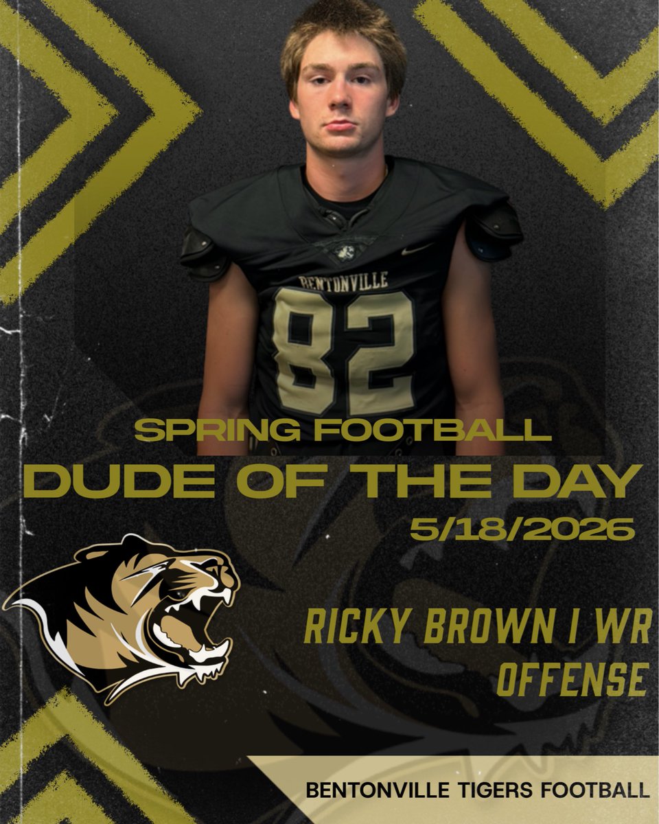 BvilleFB's tweet photo. Spring ball practice #7 Dudes of the Day https://t.co/AFlHOp699k