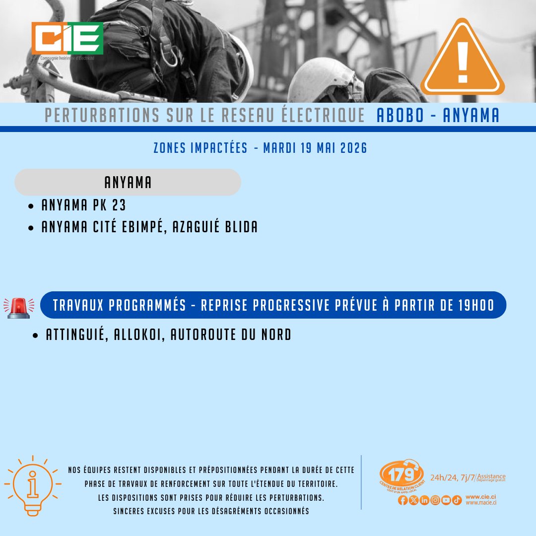 CIEofficiel's tweet photo. #InfosReseaux
#Anyama https://t.co/ufB4oNv9af