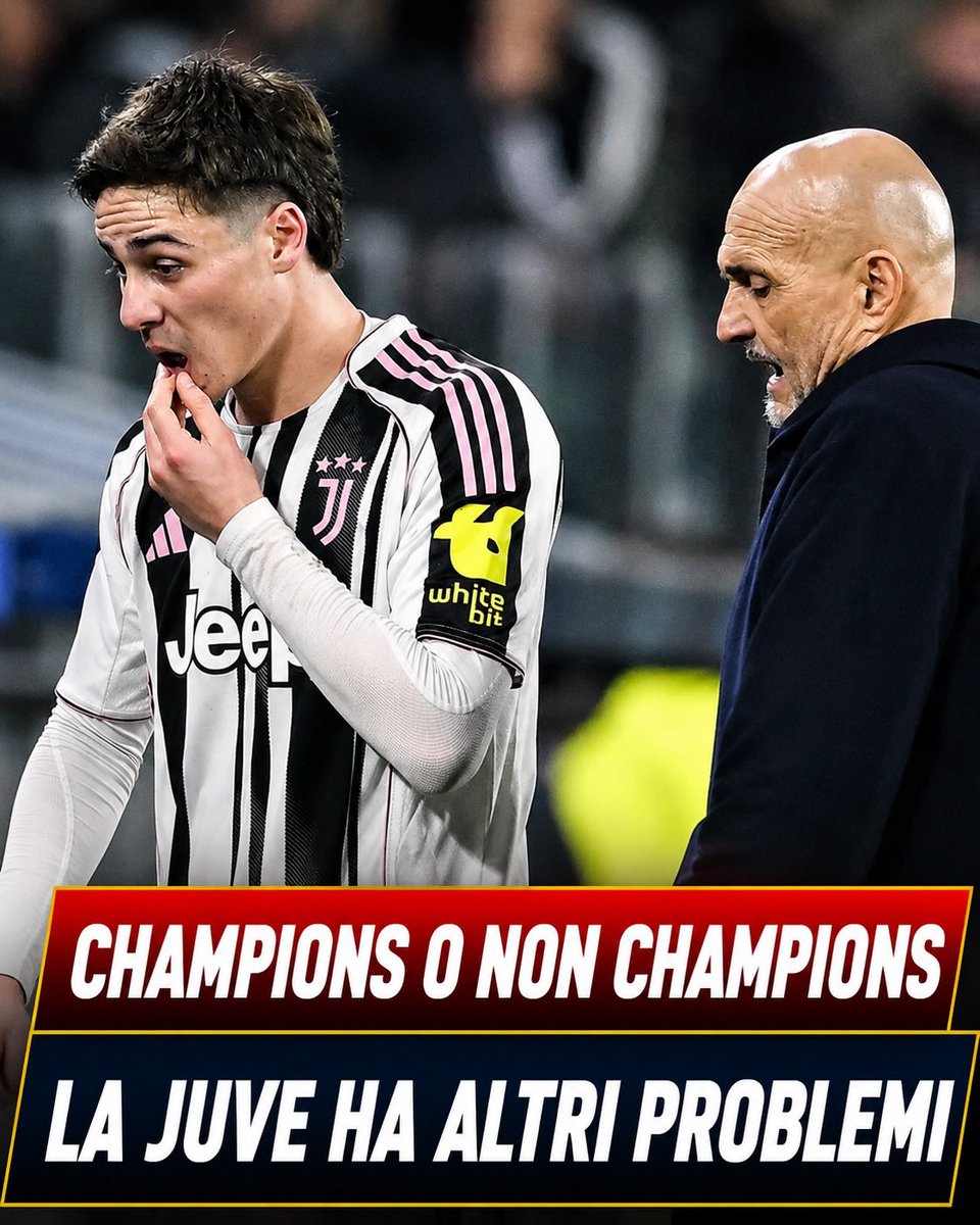 JuventusUn's tweet photo. #Juventus, la #Champions non cambia solo il mercato: ci sono altri problemi!
LA VERITÀ 👉  https://t.co/eyYDZacaog https://t.co/ia0wAkPGWj
