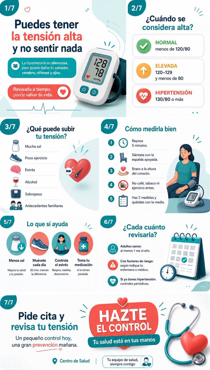 CSFatimaCaraban's tweet photo. ¿Quieres saber algo más sobre la hipertensión? https://t.co/85xvl7eGCh