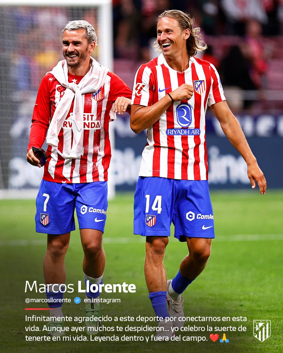 Atlético de Madrid tweet media