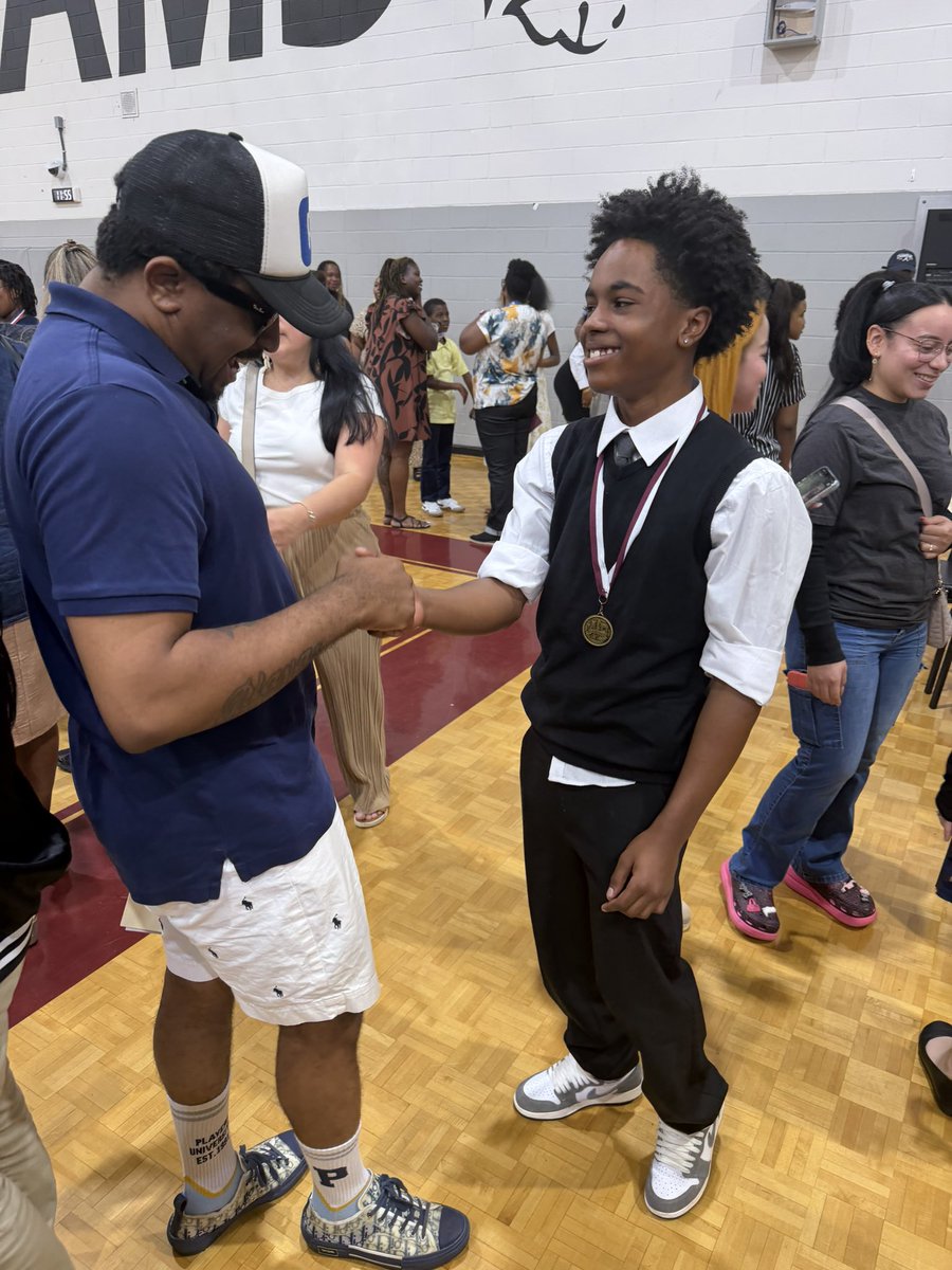 WhoIsClayJames's tweet photo. 🅿️ROUD is an understatement‼️Channing’s awards day went well…he proved why he’s the definition of a true STUDENT athlete. Mr. A-B Honor Roll, 8th grade here we come‼️ https://t.co/eP9UrJrhir