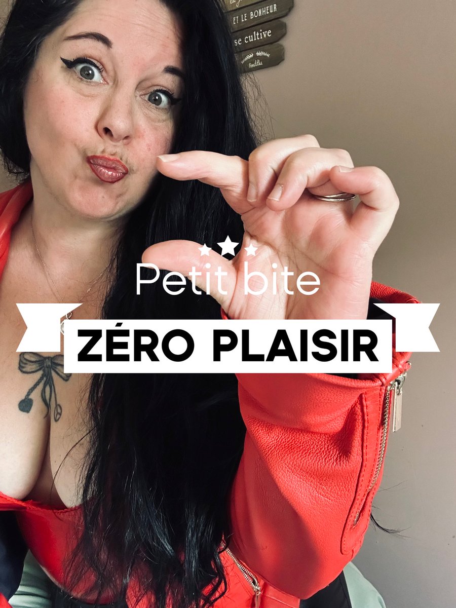 maitresseclara_'s tweet photo. Petite bite = zéro plaisir ! 
Humiliation verbale jusqu’à l’acceptation totale. 
VTC : https://t.co/XxD1YA2Ng1’est+petit%2C+le+meilleur+choix+c’est+de+ne+rien+faire…
Faphouse : https://t.co/fkz6Tr4ppE
Manyvids : https://t.co/XoKjl7n5Uu
C4S : https://t.co/55f1NrEK8P https://t.co/SWb3hq8zkC