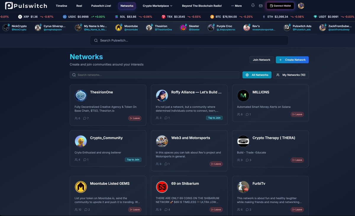 zackfromsubway's tweet photo. π₯ One of the BEST things to see right now is projects building REAL communities on https://t.co/pIMWkC0LLu
βNETWORKSβ changes the game.
Unlike Telegram, https://t.co/pIMWkC0LLu gives every community a LANDING PAGE where users can actually DISCOVER network groups instead of hunting through random links and endless spam!
This is how communities scale.
This is how ecosystems grow.
This is the future of social + crypto communities.
Projects arenβt just building chats anymoreβ¦
Theyβre building DIGITAL CITIES on https://t.co/pIMWkC0LLu π₯
Join Today & Grow Your Community For Free!!!