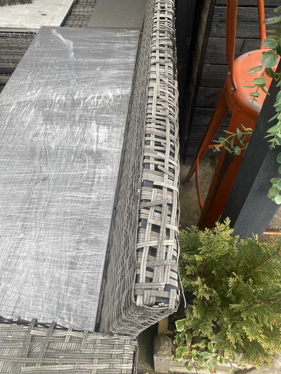 neilixbrod's tweet photo. @TheRangeUK falling apart every day had you use boards because it's caving in 
Kept it covered in winter https://t.co/sWzKuTo7eK