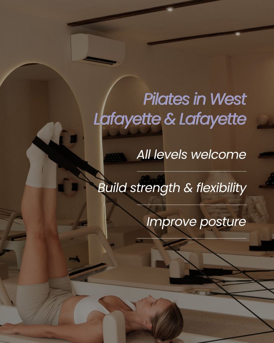 DrAdamCline's tweet photo. Our classes are designed for all levels, focusing on controlled movements that build core strength and flexibility without stressing your joints. Whether you’re new or experienced, you’ll get a supportive and effective workout every session.

765-463-3000
https://t.co/VWm4QkFNdX https://t.co/Tv1SyTiI0r