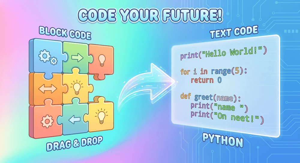 gotynker's tweet photo. From drag-and-drop blocks to writing real Python code — Tynker grows with your child every step of the way. 🧩➡️💻

Start their coding journey today!

#Tynker #CodingForKids #STEM https://t.co/9KAb8KF3iT