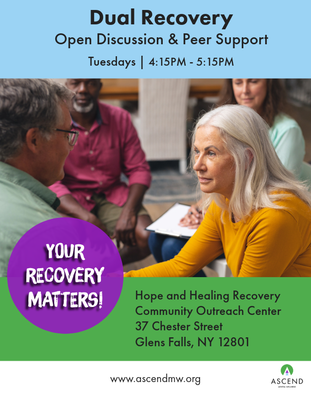 ASCEND_MW's tweet photo. When you’re struggling, finding the right support at the right time can be life-changing. 

Our Dual Recovery Group brings together mental health, substance use, and addiction recovery in a peer-centered space where people can explore without judgment or expectation.

You matter! https://t.co/e9qwfOTpUM