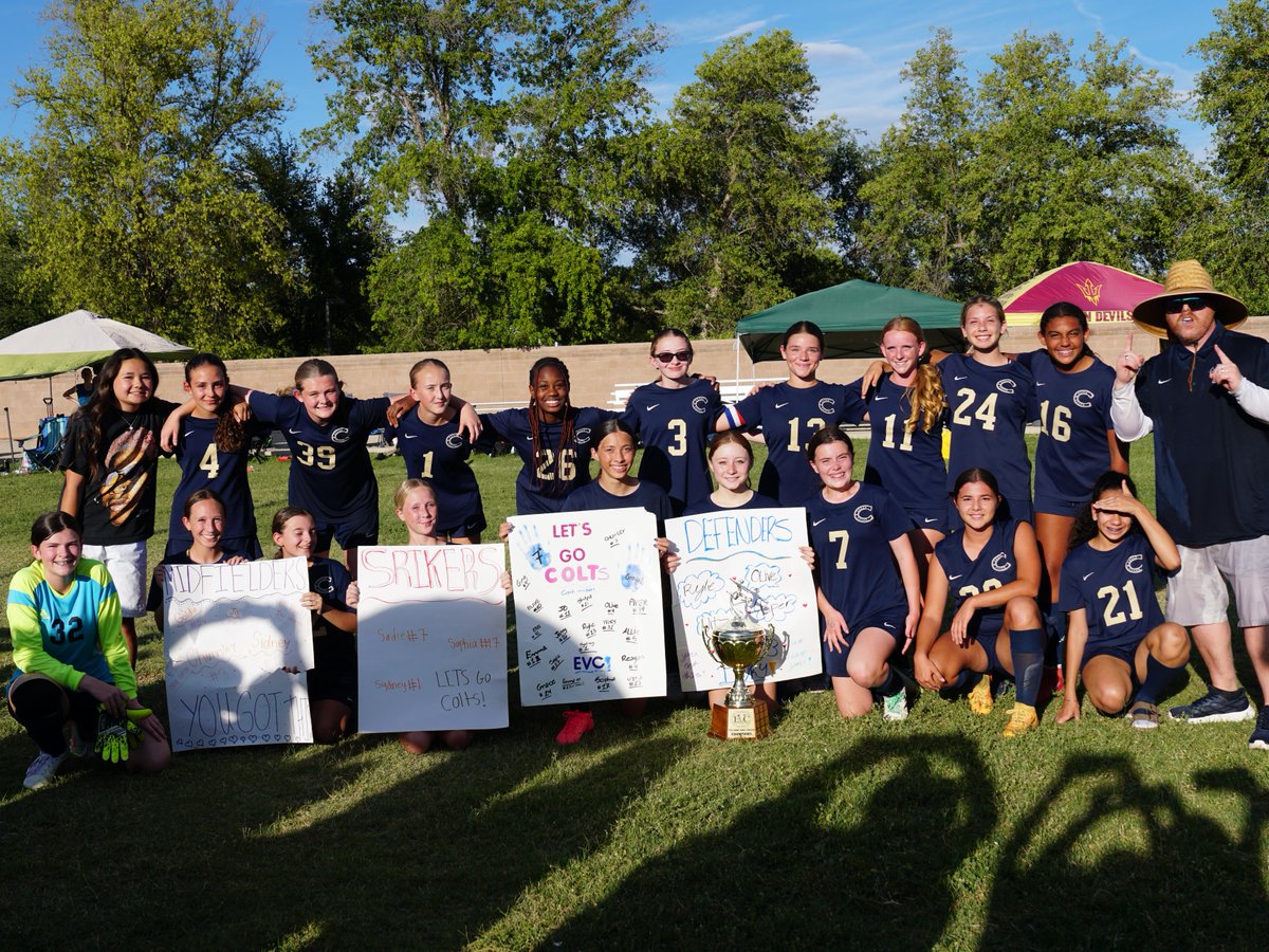 ChandlerUnified's tweet photo. Our junior highs delivered HUGE wins across all of 4th quarter's EVC Championships! (1/2)
🏆 Santan 7th grade boys volleyball
🏆 @CasteelJHS 8th grade boys volleyball
🏆 Casteel 7th grade girls soccer
🏆 @Payne_Jr_High 8th grade girls soccer #WeAreChandlerUnified @CUSDAthletics https://t.co/jHzEsRuoAp