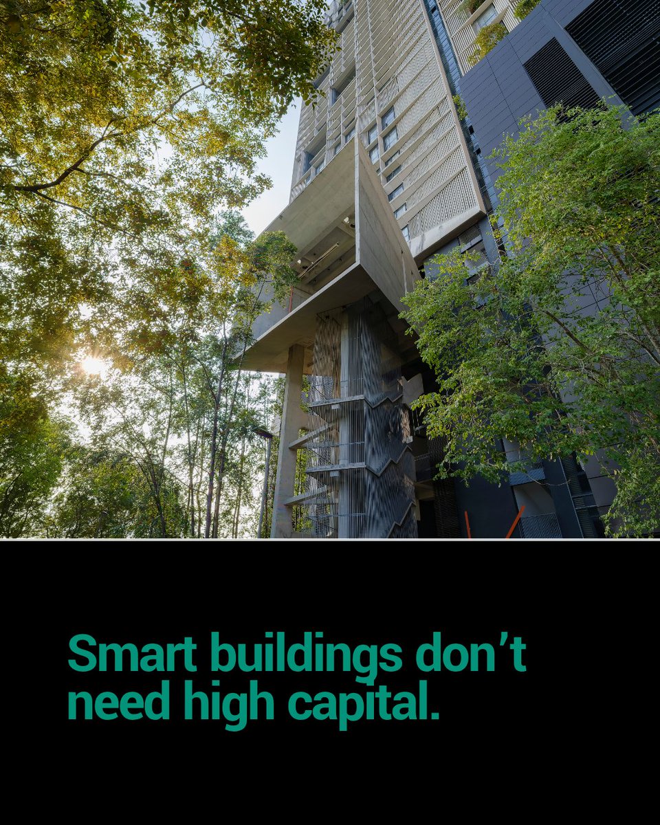 Live_Buildings's tweet photo. Smart buildings don’t have to come with high costs.

ARTEM delivers advanced monitoring and control without major upfront investment—making modernization more accessible.

Smarter upgrades start with smarter design.

#smartbuildings #proptech #facilitymanagement https://t.co/DXksPQ1Ts3