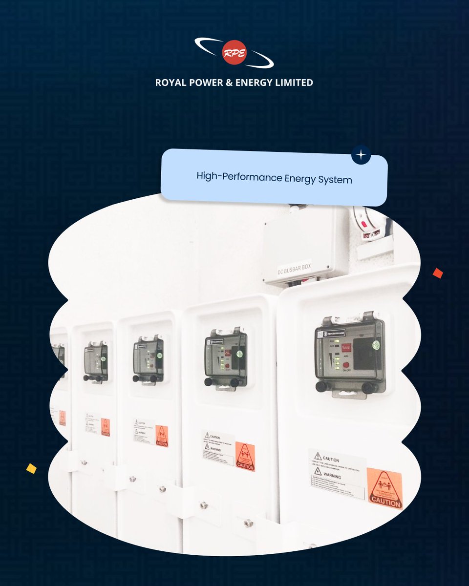 rpeltd_'s tweet photo. 🏦 Smart Backup Power for Banking Uptime

RPE delivered a distributed backup power solution across 10+ banking sites.

Each site runs on 15KWH storage 🔋 + 6KW smart inverter 📶, ensuring stable, uninterrupted operations.

Reliable energy. Continuous banking.

#RoyalPower https://t.co/JkYyDGPG76