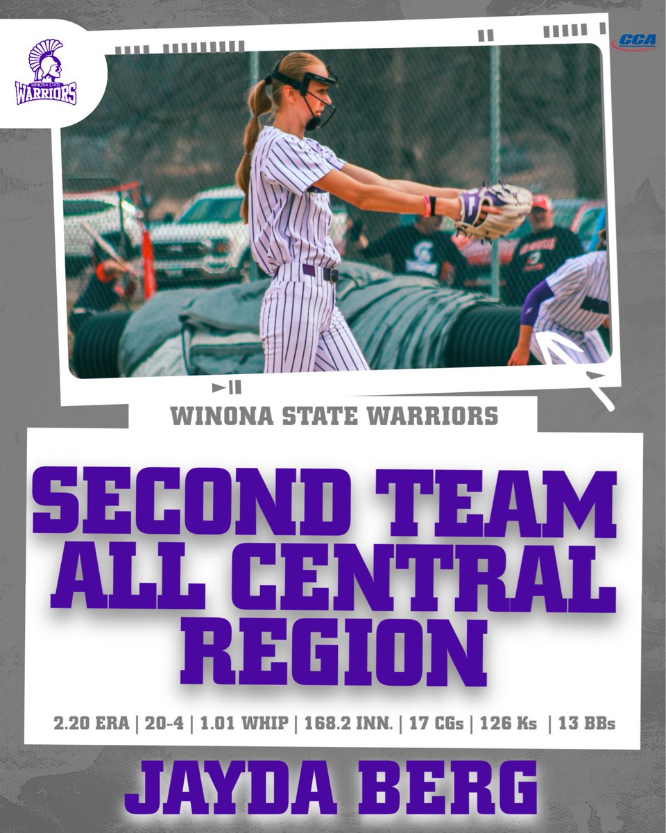 WinonaStateSB's tweet photo. 𝐒𝐄𝐂𝐎𝐍𝐃 𝐓𝐄𝐀𝐌 𝐀𝐋𝐋 𝐑𝐄𝐆𝐈𝐎𝐍

Congrats Jayda!

#PassionAndPride | #Connected https://t.co/Ziokrkr1SL