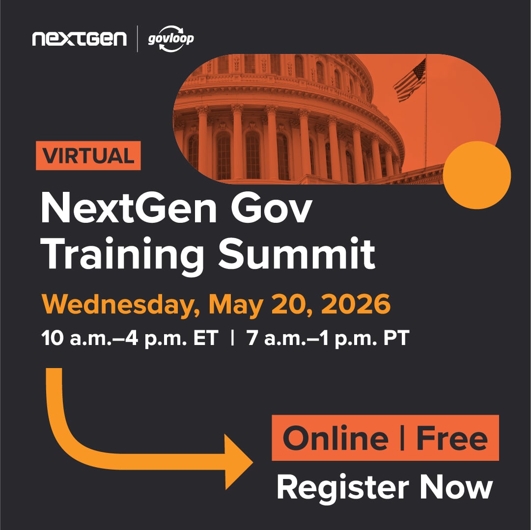 GovLoop's tweet photo. Don't forget to join us tomorrow for the NextGen Gov Training Virtual Summit! It’s a free event where you'll hear from inspiring speakers, connect with peers, and get practical ideas you can use right away.

👉 Save your spot: https://t.co/DRVsbgMdum

#waepa #codeforamerica https://t.co/fvGsovlhQM