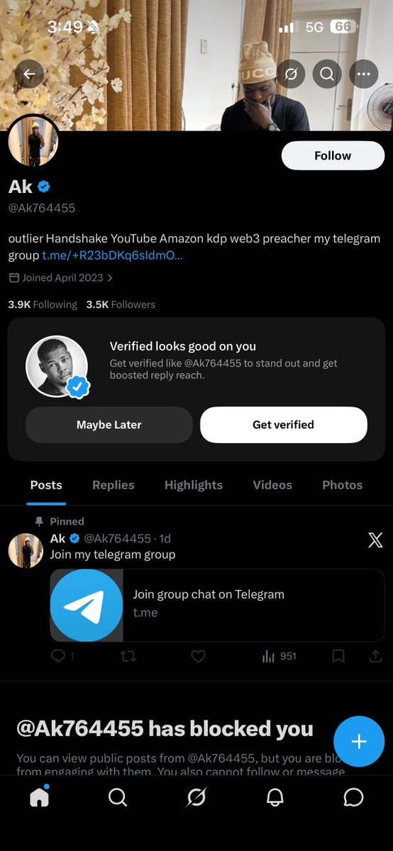 ifenacho_'s tweet photo. This user @Ak764455 is a scam.. Dude is going around looking people desperate for remote jobs and he is scamming them 
… I sent him the 3rd frame images showing him that the one he sent to me was fake and he has been using it to deceive people on this app https://t.co/ev3hnqgyWO