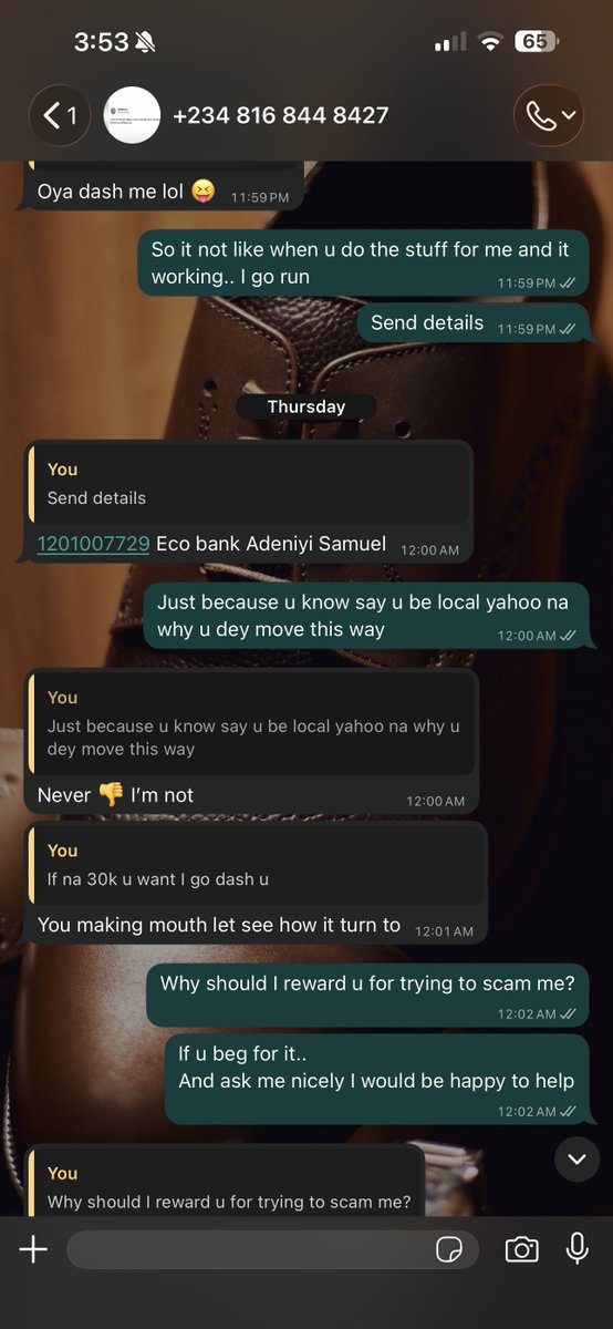 ifenacho_'s tweet photo. This user @Ak764455 is a scam.. Dude is going around looking people desperate for remote jobs and he is scamming them 
… I sent him the 3rd frame images showing him that the one he sent to me was fake and he has been using it to deceive people on this app https://t.co/ev3hnqgyWO