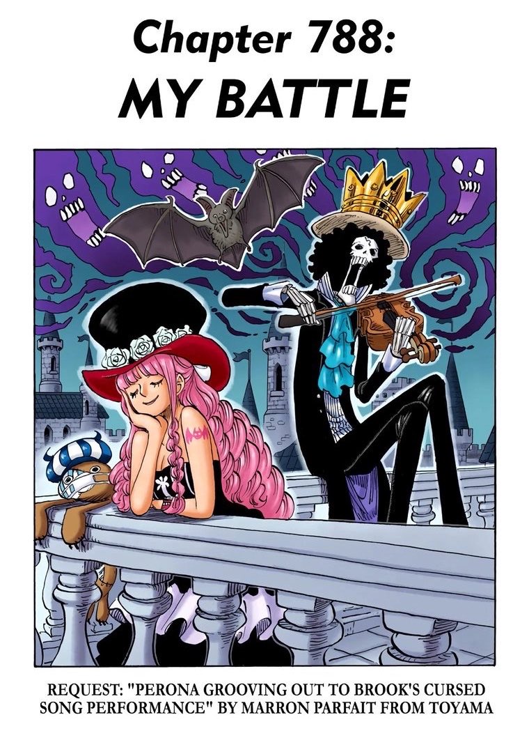 BlacktyonteXavi's tweet photo. [#ONEPIEC1183]

Oda and his great foreshadowing!

Brook playing music for perona, perona &amp; her name similar to Nerona, Nerona Imu that uses Gunko for via vessel.

Gunko that was a princess of the Esperia kingdom and Brook being close to her &amp; the family. https://t.co/AWZRvykyBn