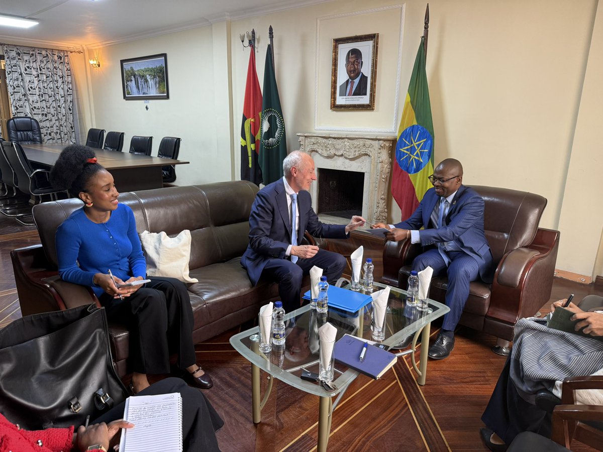 EMBASSY OF THE REPUBLIC OF ANGOLA IN ETHIOPIA tweet media