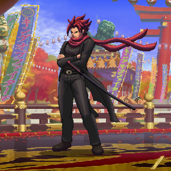 スキン4　mog様 I absolutely adore the King Of Fighters XIII sprite style, and I'm