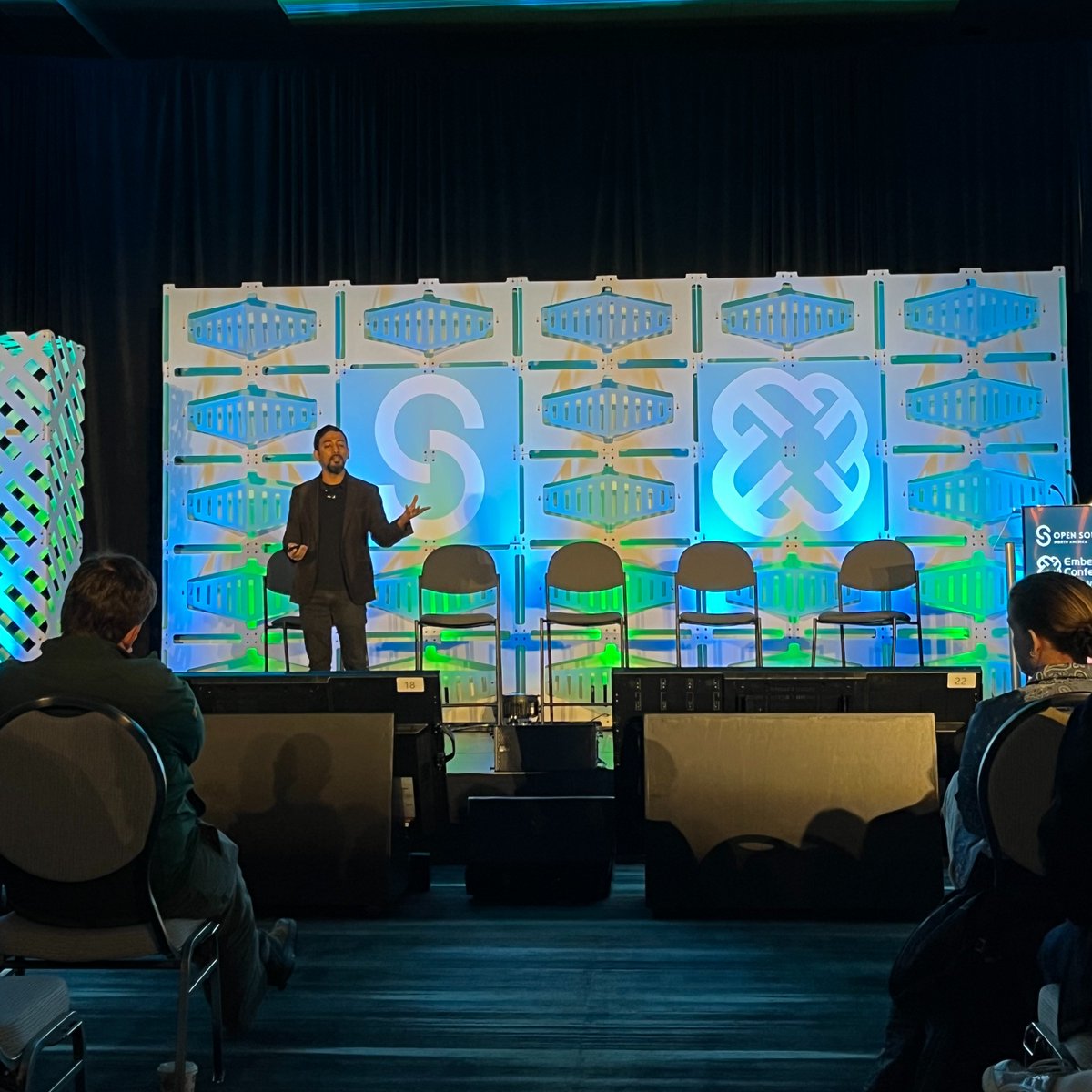 linuxfoundation's tweet photo. Rohit John Varghese, Director of Systems Engineering and Product at Contoro Robotics, is live on the #OSSummit keynote stage, discussing how MCP bridges the gap between digital AI reasoning and physical robotic execution. https://t.co/EO5TxgnkAo