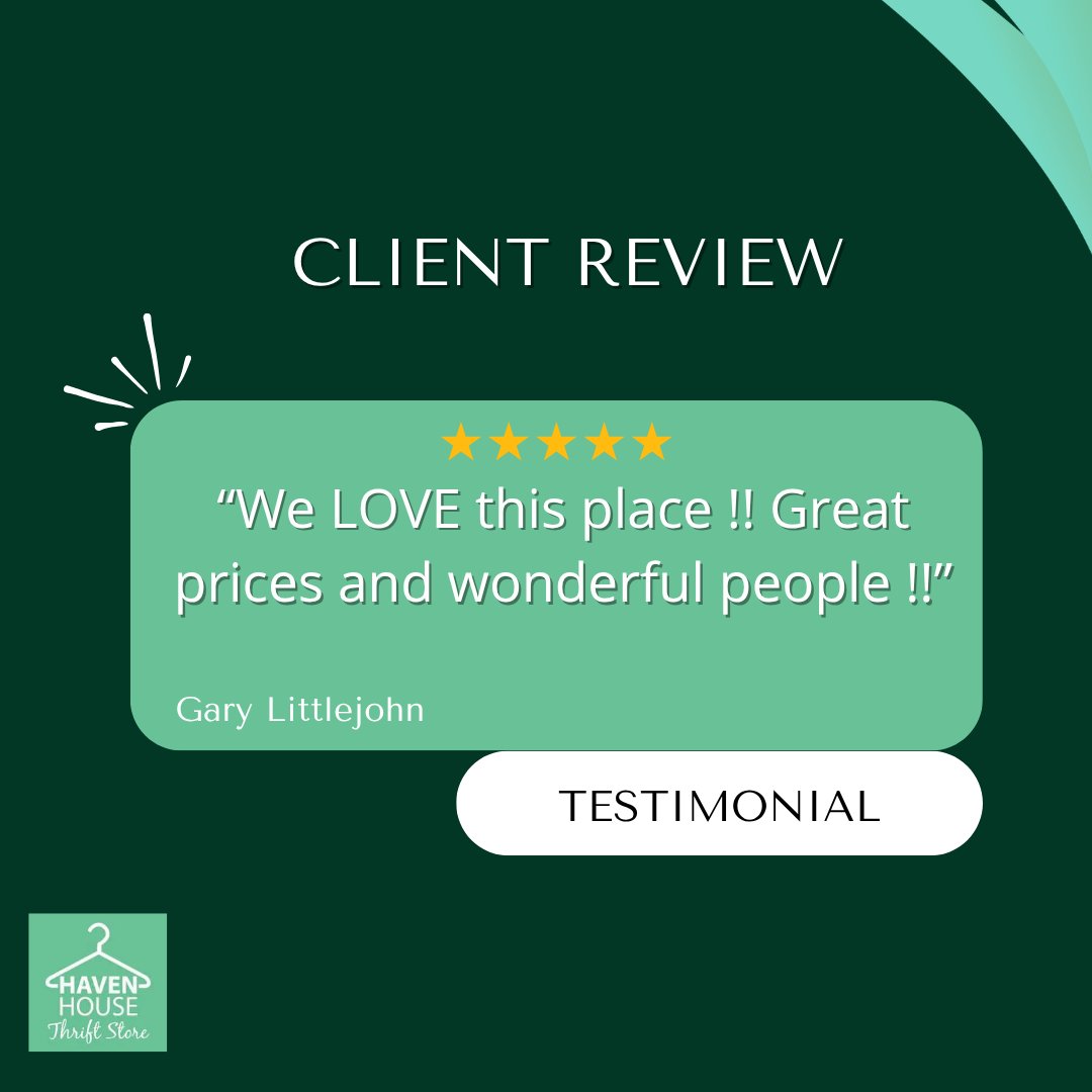 HHthriftstores's tweet photo. Gary, thank you! 🛍️💙 Your love means so much to us; we’re grateful for your support! 😊 Always!! 🙌✨!! 

#HavenHouseThriftStore #Florida #Fyp #Trendingnow #Exploremore https://t.co/wyckJiQj8e